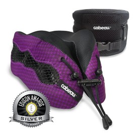 Подушка для шеи Cabeau Evolution Cool Purple, анатомическая